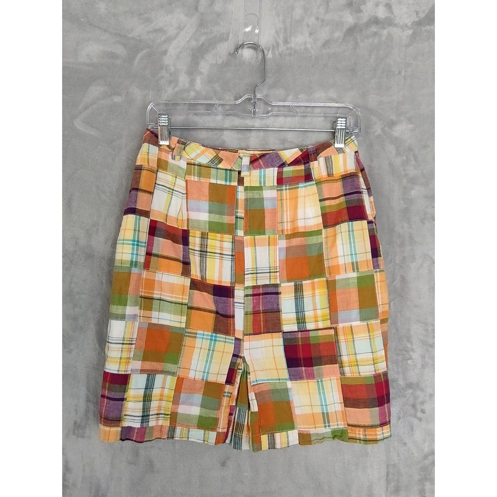 Pendleton Petite Patchwork Plaid Skirt Women's Si… - image 2